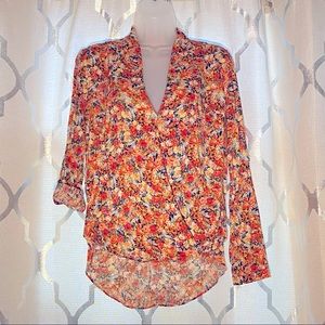 Zara Woman Floral Cottagecore Blouse Size S